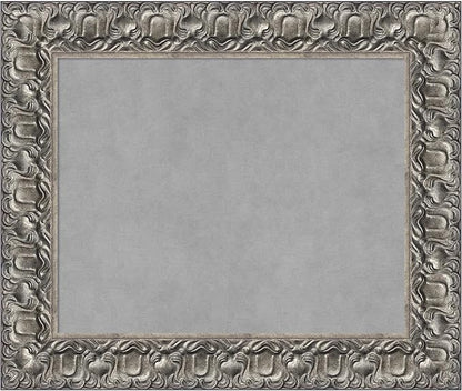 Amanti Art Silver Framed Magnetic Board 22x26 Small Vision Board by AmantiArt