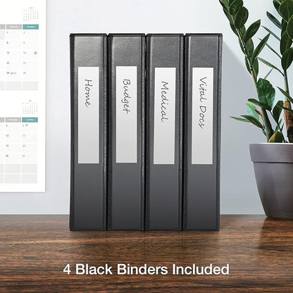 Oxford 3 Ring Binders, Binders for School and Office, Durable 1.5 Inch - Image 5