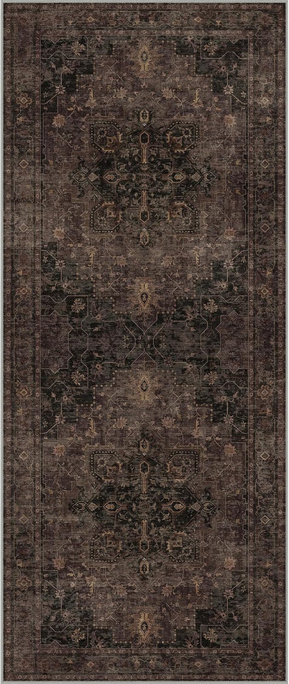 GENIMO 2'6"x6 Runner Rugs for Hallway, Machine Washable Non Slip Vintage Rugs - Image 8