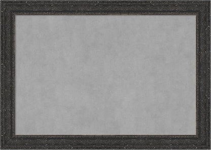 Amanti Art Black Framed Magnetic Board 29x41 Large Vision Board by AmantiArt
