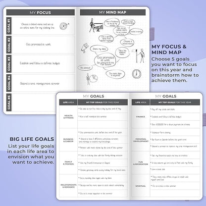 Clever Fox Planner – Undated Weekly & Monthly Planner - Image 6