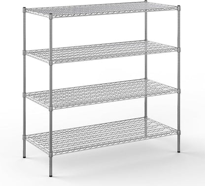 Regal Altair 24" Deep x 54" Wide x 54" Height Wire Shelving Kit | 4-Tier | NSF by Regal+Altair