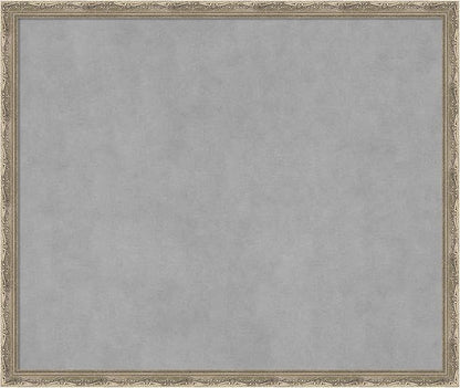 Amanti Art Silver Framed Magnetic Board 22x26 Medium Vision Board by AmantiArt