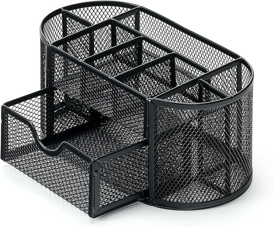 PAKASEPT Desk Organizers, Mesh Desk Organizer Caddy Supplies by PAKASEPT
