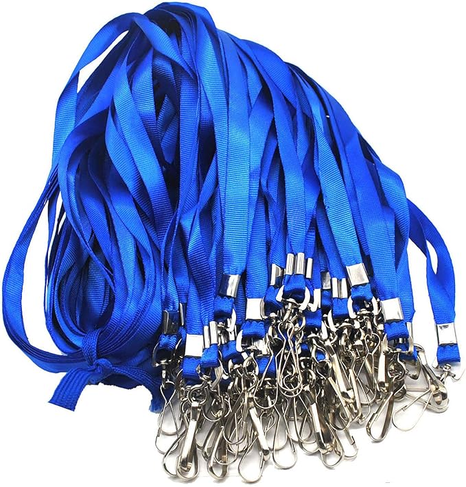 Beebel Blue Lanyards 100 Pcs Lanyard by Beebel