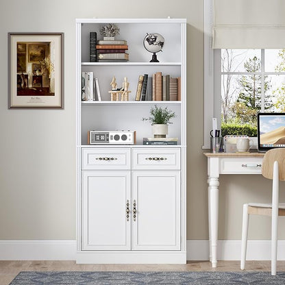 BORNOON 71.4" Tall Bookshelf - Image 3