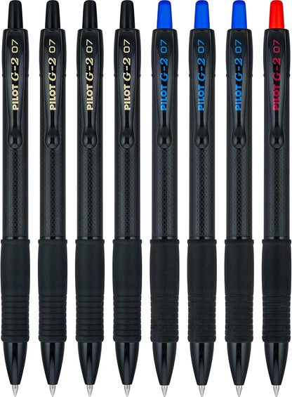 PILOT G2 Edge Assorted Premium Gel Roller Pens, 0.7 mm Fine Point Pens - Image 2
