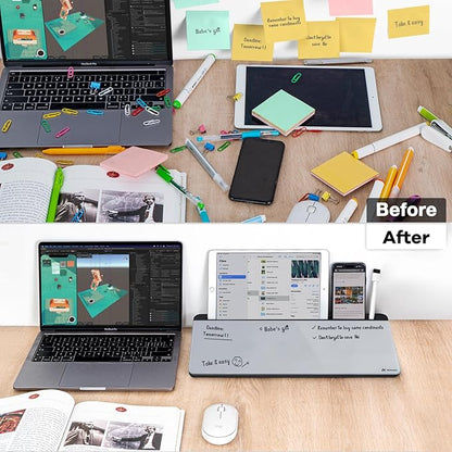 Varhomax Glass Desk Whiteboard - Image 3