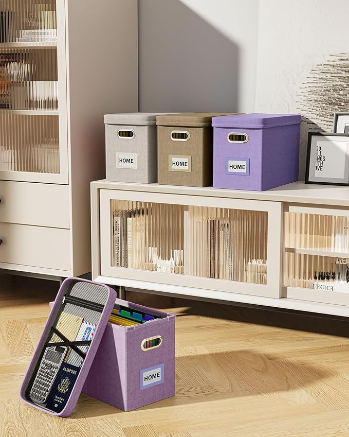 Oterri Hanging Filing File Box - Image 7