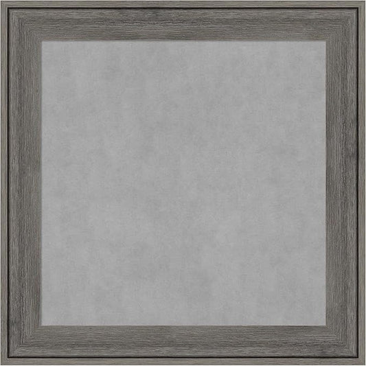 Amanti Art Grey Framed Magnetic Board 15x15 X-Small Vision Board by AmantiArt