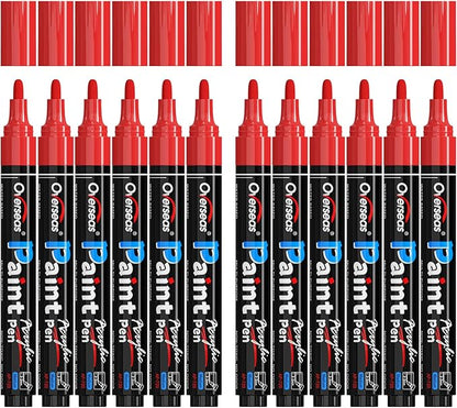 Overseas Red Paint Pens Paint Markers by Overseas