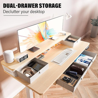 Kingant 40 x 24 Inch Electric Standing Desk - Image 4