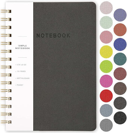 Spiral Notebook-5.75" x 8.125" College Ruled Journal by Oneirom
