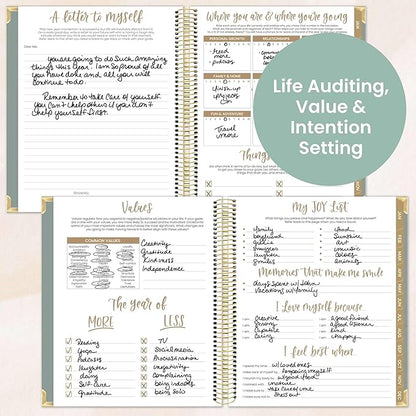 bloom daily planners 2026 Hardcover Calendar Year Goal & Vision Planner - Image 5