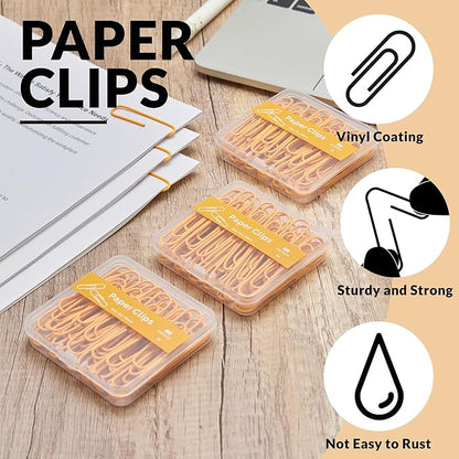 NEEWAY Colorful Large Paper Clips, 2 Inch Jumbo Paper Clips, 3 Pack of 50 - Image 4
