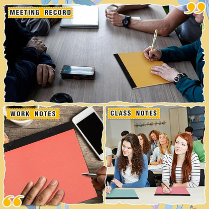 Lincia 12 Pcs 11" x 9.5" Legal Pads College Ruled Notepad Landscape Notebook - Image 6