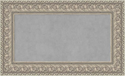 Amanti Art Silver Framed Magnetic Board 19x31 Small Vision Board by AmantiArt