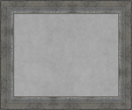 Amanti Art Silver Framed Magnetic Board 20x24 Small Vision Board by AmantiArt