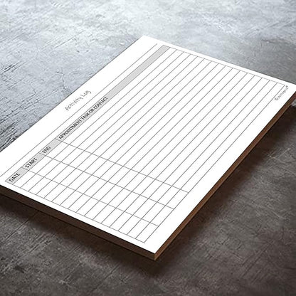 Activity Log Notepads Pad Planners to List a Task, Action or Contact. A - Image 8