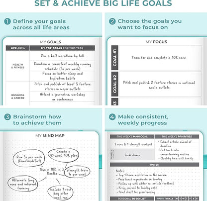 Clever Fox Dated Planner 2026-2027 – Weekly Life Planner Notebook - Image 8