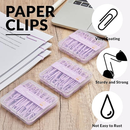 NEEWAY Colorful Large Paper Clips, 2 Inch Jumbo Paper Clips, 3 Pack of 50 - Image 4