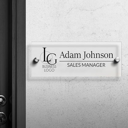 Custom Name Plates for Doors Personalized Wall Name Signs Office Workspace by CustomYourMemories