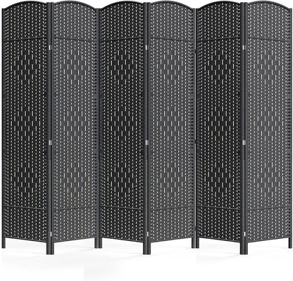 Cocosica 6 Panel Room Divider, 6Ft Folding Privacy Screen, Tall by cocosica