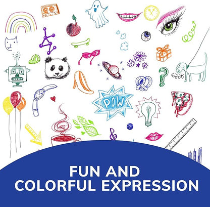 BIC 4-Color Retractable Ballpoint Pen, Long-Lasting Ink and Comfortable Wide - Image 4
