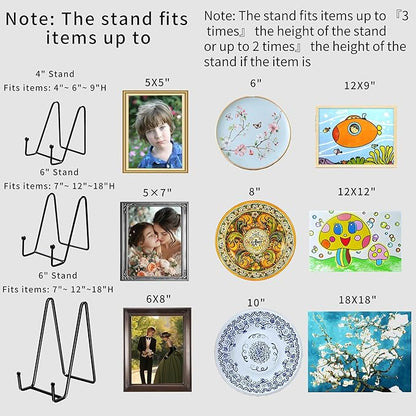 Birity 32 pcs 4.5in Plate Stands - Image 6