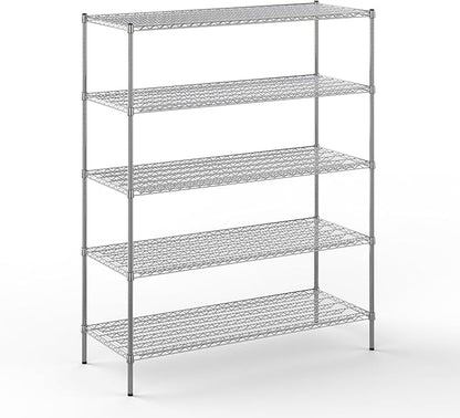 Regal Altair 24" Deep x 60" Wide x 74" Height Wire Shelving Kit | 5-Tier | NSF by Regal+Altair