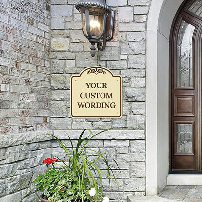 Custom Decorative Sign, Personalized Metal Sign - Image 2
