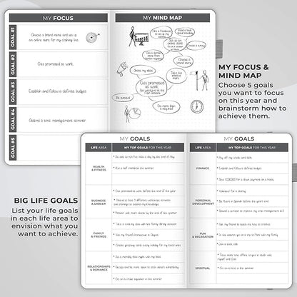 Clever Fox Planner – Undated Weekly & Monthly Planner - Image 6