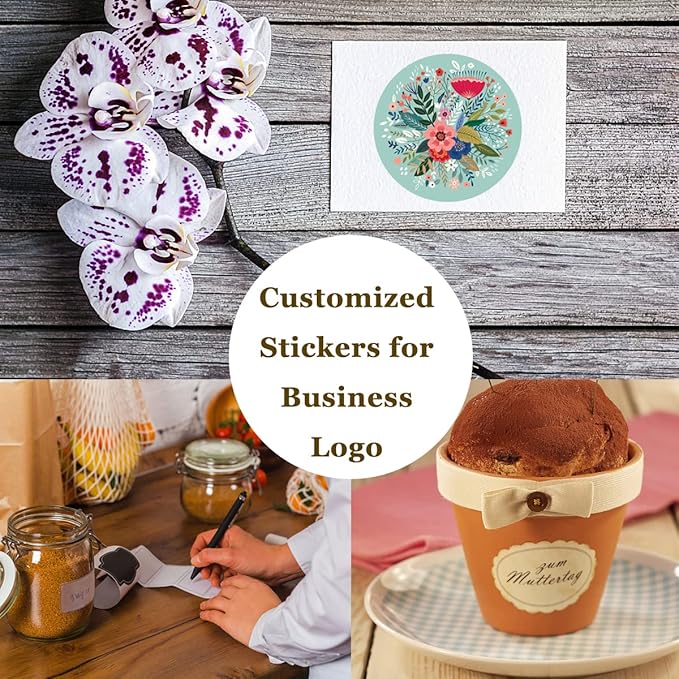 100-500 Pcs Custom Stickers Personalized Stickers Customized Labels - Image 5