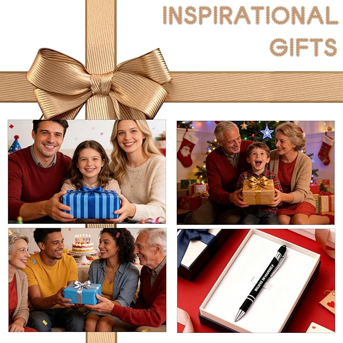 CRME 10pcs Funny Inspirational Pens Set Stylus Pens Design Smooth Writing - Image 7