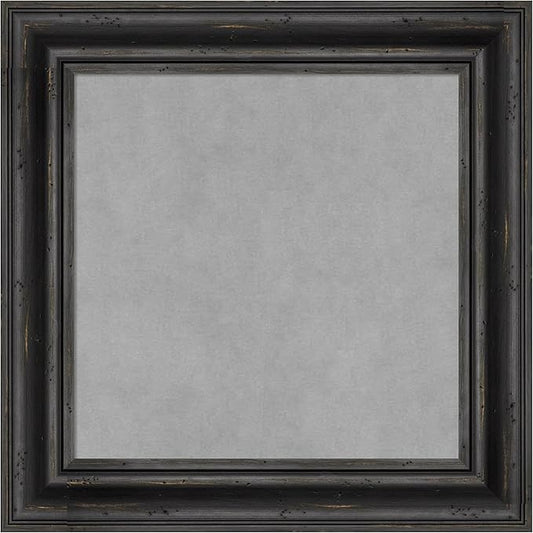 Amanti Art Black Framed Magnetic Board 21x21 Small Vision Board by AmantiArt