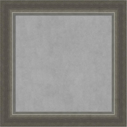 Amanti Art Silver Framed Magnetic Board 15x15 X-Small Vision Board by AmantiArt