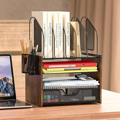 Boershun Wood Desk Organizer - Image 6