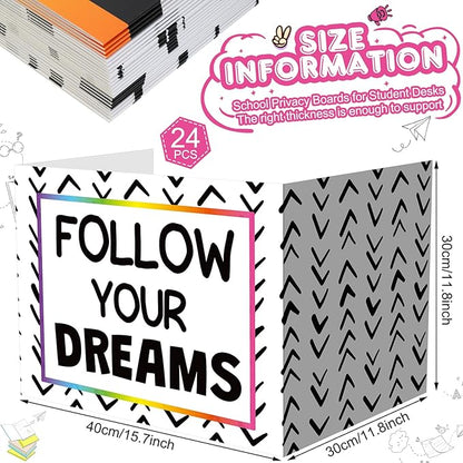 Honoson 24 Pcs Bulk Inspirational Privacy Folders - Image 2