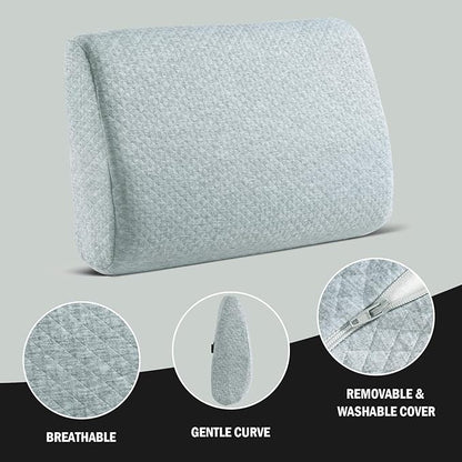 HOMBYS Lumbar Support Pillow for Recliner Chair, Memory Foam Back Support - Image 8