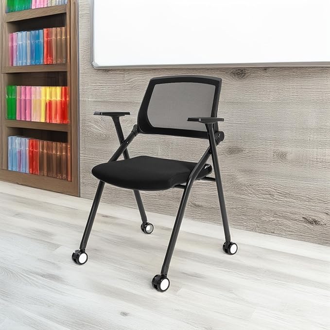 VACYOVKE 40 Pack Folding Chair Portable Nesting Commercial Seat - Image 2