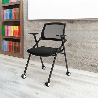 VACYOVKE 40 Pack Folding Chair Portable Nesting Commercial Seat - Image 2