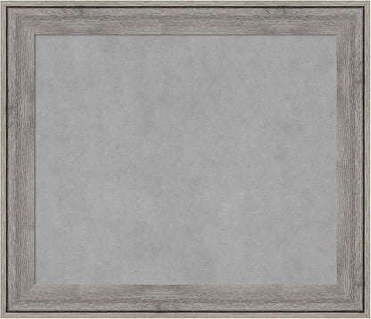 Amanti Art Grey Framed Magnetic Board 25x29 Medium Vision Board by AmantiArt