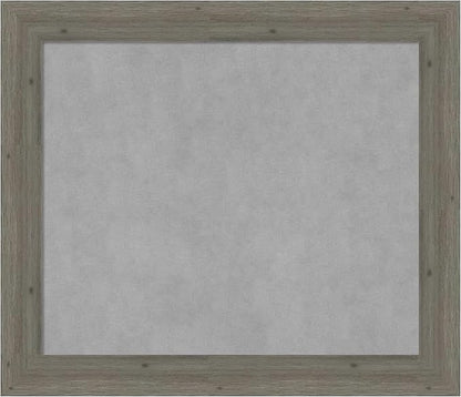 Amanti Art Grey Framed Magnetic Board 25x29 Medium Vision Board by AmantiArt