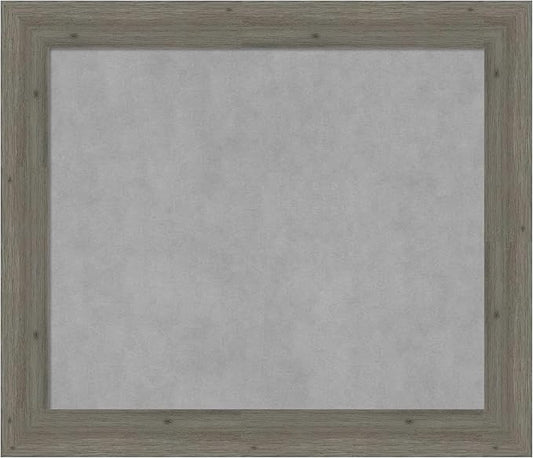 Amanti Art Grey Framed Magnetic Board 25x29 Medium Vision Board by AmantiArt