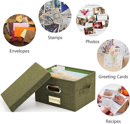 Remowith Greeting Card Organizer and Storage Box - Image 8