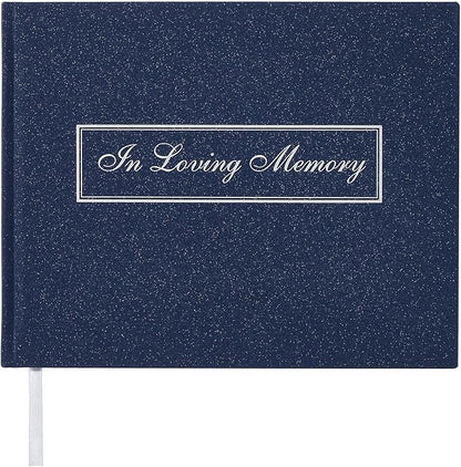 Spacobo Funeral Guest Book for Memorial Service in Loving Memory Guest Book for by Spacobo