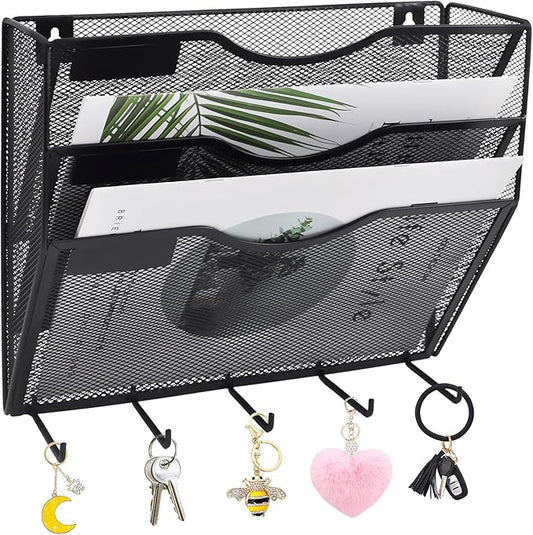 EASEPRES 3 Pocket Mesh Hanging File Organizer by EASEPRES