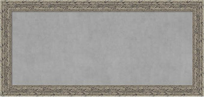Amanti Art Silver Framed Magnetic Board 25x53 Oversize Vision Board by AmantiArt
