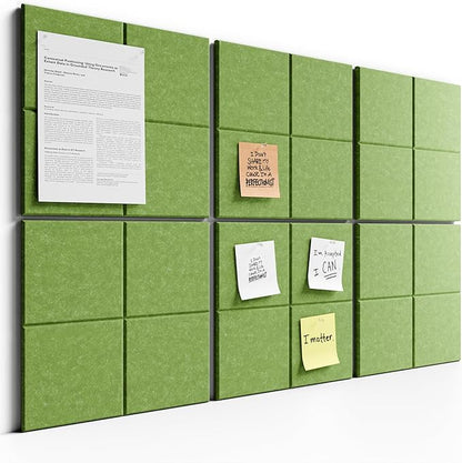 Bumusty Large Cork Board Alternative-36 x24 Felt Bulletin Board Tiles, by Bumusty