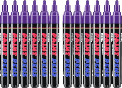 Craiiby Purple Paint Pens Paint Markers by Craiiby